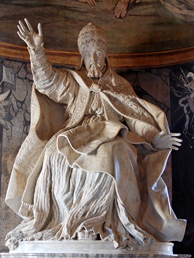 Marble Inscription for Pope Urban VIII Gian Lorenzo Bernini